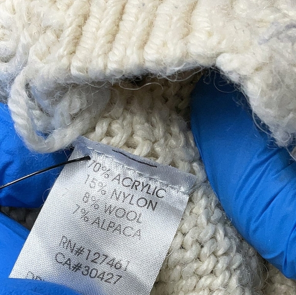 Wildfox “Let’s Stay Home” Distressed Knit Sweater – Size XS - Picture 7 of 7